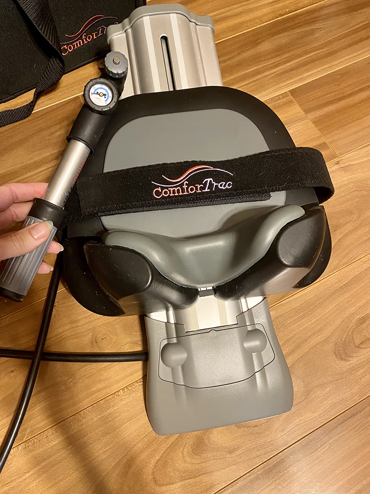 Saunders cervical home traction — customer review screenshot 2